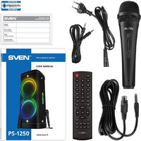 Беспроводная колонка SVEN PS-1250 - Превью изображения №10 — Интернет-магазин Nexton