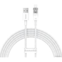 Baseus Explorer Series Fast Charging Cable with Smart Temperature Control 2.4A USB Type-A - Lightning (2 м, белый)