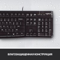 Клавиатура Logitech K120 920-002583 (нет кириллицы) - Превью изображения №5 — Интернет-магазин Nexton