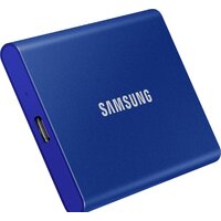 Внешний накопитель Samsung T7 1TB (синий) - Превью изображения №7 — Интернет-магазин Nexton