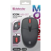 Мышь Defender Icon MB-057 (черный) - Превью изображения №5 — Интернет-магазин Nexton