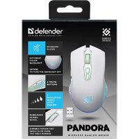 Игровая мышь Defender Pandora GM-502 (белый) - Превью изображения №4 — Интернет-магазин Nexton