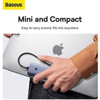 Док-станция Baseus UltraJoy Series 6-Port Hub Docking Station B00052802811-00 - Превью изображения №4 — Интернет-магазин Nexton