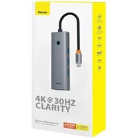 Док-станция Baseus UltraJoy Series 6-Port Hub Docking Station B00052802811-00 - Превью изображения №9 — Интернет-магазин Nexton