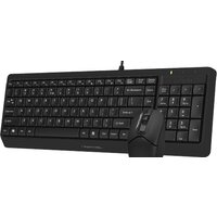 Офисный набор A4Tech Fstyler F1512 (черный) - Превью изображения №4 — Интернет-магазин Nexton