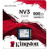 SSD Kingston NV3 500GB SNV3SM3/500G - Превью изображения №3 — Интернет-магазин Nexton