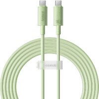 Baseus Habitat Series Fast Charging Cable 100W USB Type-C - USB Type-C (2 м, зеленый)