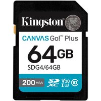 Kingston Canvas Go! Plus SDXC 64GB SDG4/64GB