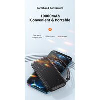 Внешний аккумулятор Usams US-CD150 PB56 10000mAh (черный) - Превью изображения №5 — Интернет-магазин Nexton