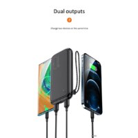 Внешний аккумулятор Usams US-CD150 PB56 10000mAh (черный) - Превью изображения №12 — Интернет-магазин Nexton