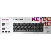 Клавиатура Defender Elemental HB-239 - Превью изображения №3 — Интернет-магазин Nexton