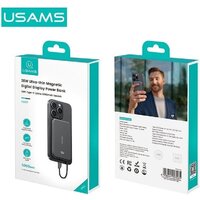 Внешний аккумулятор Usams CD227 5000mAh (темно-серый) - Превью изображения №4 — Интернет-магазин Nexton