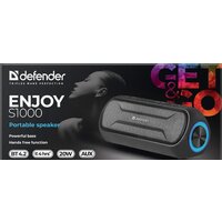 Беспроводная колонка Defender Enjoy S1000 (черный) - Превью изображения №6 — Интернет-магазин Nexton