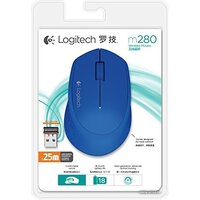 Мышь Logitech Wireless Mouse M280 (синий) [910-004290] - Превью изображения №8 — Интернет-магазин Nexton