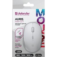 Мышь Defender Auris MB-027 (белый) - Превью изображения №6 — Интернет-магазин Nexton