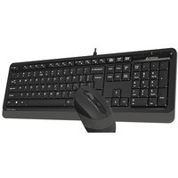 Офисный набор A4Tech Fstyler F1010 (черный/серый) - Превью изображения №4 — Интернет-магазин Nexton