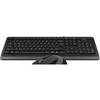 Офисный набор A4Tech Fstyler F1010 (черный/серый) - Превью изображения №2 — Интернет-магазин Nexton