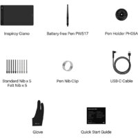 Графический планшет Huion Inspiroy Giano G930L - Превью изображения №7 — Интернет-магазин Nexton