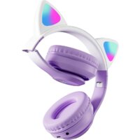 Наушники Miru Cat EP-W10 (сиреневый) - Превью изображения №5 — Интернет-магазин Nexton