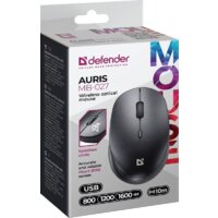 Мышь Defender Auris MB-027 (черный) - Превью изображения №3 — Интернет-магазин Nexton