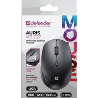Мышь Defender Auris MB-027 (черный) - Превью изображения №5 — Интернет-магазин Nexton