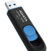 USB Flash ADATA DashDrive UV128 32GB (черный/синий) - Превью изображения №3 — Интернет-магазин Nexton
