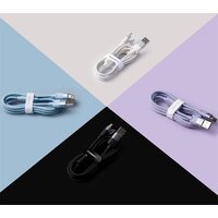 Кабель Baseus One-For-Three Fast Charging Data Cable 3.5A USB Type-A - USB Type-C/microUSB/Lightning (0.5 м, белый) - Превью изображения №13 — Интернет-магазин Nexton