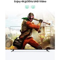 Переключатель Ugreen CM332 80125 4 x HDMI (с пультом ДУ, черный) - Превью изображения №4 — Интернет-магазин Nexton