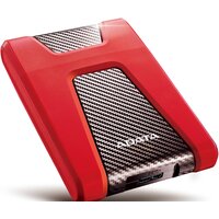 Внешний накопитель ADATA DashDrive Durable HD650 AHD650-1TU31-CRD 1TB (красный) - Превью изображения №2 — Интернет-магазин Nexton