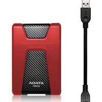 Внешний накопитель ADATA DashDrive Durable HD650 AHD650-1TU31-CRD 1TB (красный) - Превью изображения №6 — Интернет-магазин Nexton
