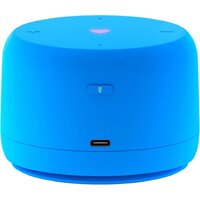 Умная колонка Яндекс Станция Лайт 2 без часов (синий) - Превью изображения №4 — Интернет-магазин Nexton