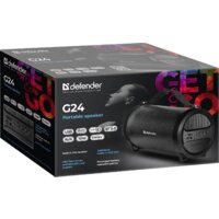 Беспроводная колонка Defender G24 (черный) - Превью изображения №3 — Интернет-магазин Nexton