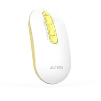 Мышь A4Tech Fstyler FG20 (белый/золотистый) - Превью изображения №3 — Интернет-магазин Nexton