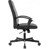 Офисное кресло Бюрократ Triest (черный, экокожа) - Превью изображения №4 — Интернет-магазин Nexton